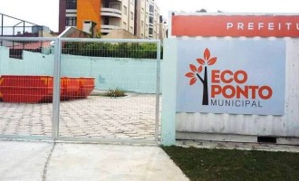 Ecoponto vai ser inaugurado na quinta-feira