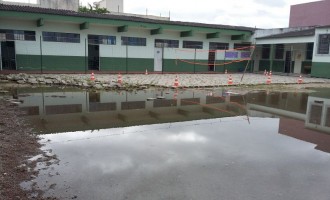 Escola sem recreio para os alunos desde o ano passado