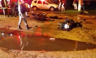 TRÂNSITO : Dois mortos e dois feridos em colisão de motos no Fragata