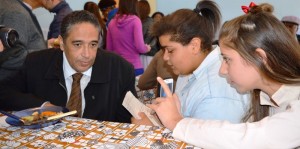 Secretário do MEC Paulo Gabriel Nacif foi entrevistado pela equipe do jornal escolar