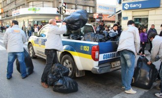 Fiscalização da Prefeitura faz apreensão de mercadorias