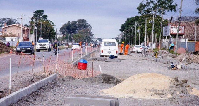 Obras avançam na Av. Duque de Caxias