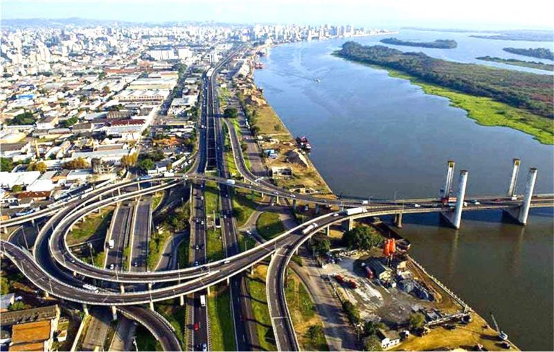 Guaiba Obra Da Nova Ponte Paralisada E 300 Operarios Sao Demitidos Diario Da Manha