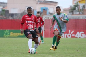 Marcão teve mais tempo para jogar na partida com o Sindicato: teste final para o Brasileiro da Série B Foto: Jonathan Silva/Assessoria GEB  