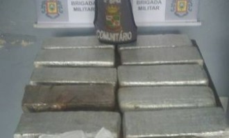 VILA CASTILHOS : Traficante preso com 3kg de drogas