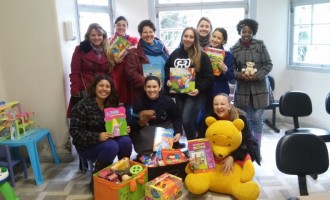 HUSFP Trote solidário da Pedagogia da UCPel garante brinquedos