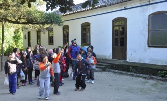 Meio ambiente pauta ação  estudantil na charqueada São João