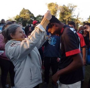 PREMIAÇÃO: momento especial com a boleirada que disputa as competições da Liga 