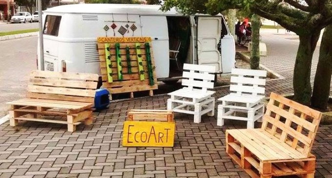 ECOART : Mobiliário artesanal recicla materiais