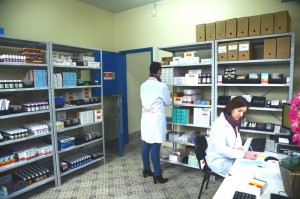COMUNIDADE poder retirar medicamentos na Farmácia Distrital
