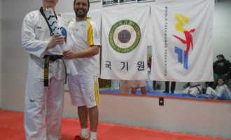 Tocha Olímpica visita o Taekwondo