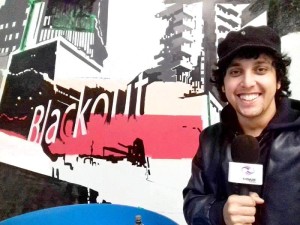 Músico Elvis Barboza apresenta o programa na TV Cidade