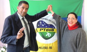 PTdoB Flávio de Souza e Iara candidatos