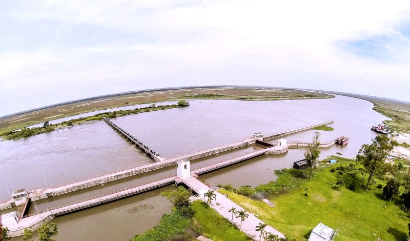 DESDE 1990, após a extinção da Sudesul, a UFPel recebeu a estrutura da barragem-eclusa