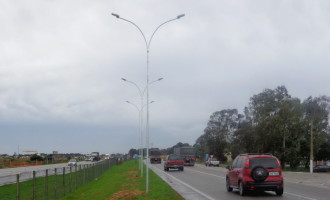 Trecho entre Pelotas e Rio Grande recebe iluminação