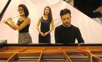 Trio de câmara “Arakime” apresenta recital de flauta e piano