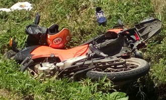 TRÂNSITO : Passageira de mototáxi morre em acidente na Leopoldo Brod