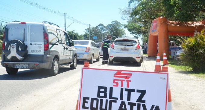 BLITZ E PALESTRAS : Pelotas integra atividades da Semana Nacional do Trânsito