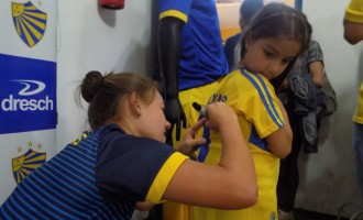 Andressinha visita  Boca do Lobo