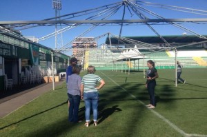 Arena Condá é preparado para velório coletivo que será no sábado