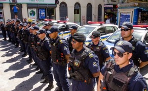 : EFETIVO de 15 guardas municipais no reforço á segurança no Centro
