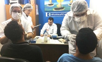 POPULAÇÃO CARCERÁRIA : Mutirão para exames de Saúde Bucal no Presídio