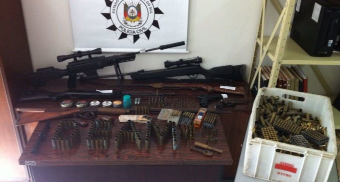 Delegacia da Mulher recolhe sete armas e munição em casas de mulheres agredidas