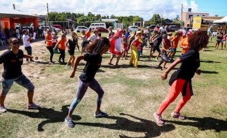 O Bairro da Gente reúne centenas de moradores do Vasco Pires