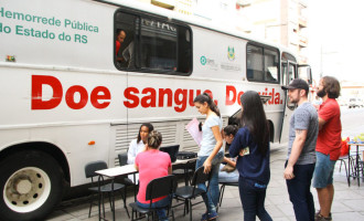 SANGUE : Campanha da UCPel reforça estoques do Hemocentro