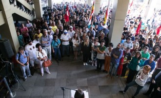 JUSTIÇA DO TRABALHO  : Ato público em defesa da Instituição