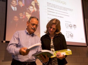 FRANCISCO Bueno com a prefeita Paula Mascarenhas