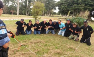 Guarda Universitária Federal recebe treinamento da GM