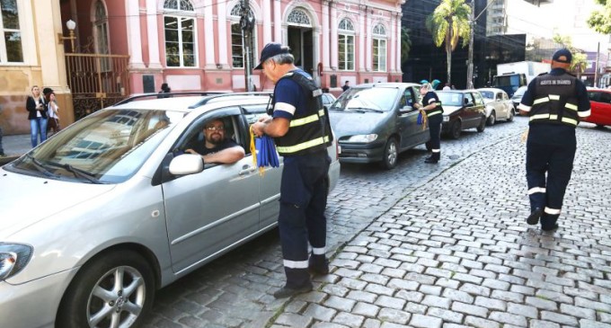 Blitz educativa abre o mês de conscientização no trânsito