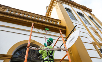 MERCADO CENTRAL : Preparação para nova pintura começa e agrada permissionários