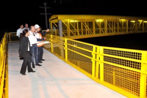 TAMBÉM foram inspecionadas as passarelas na BR-392 em Rio Grande