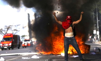 BRASÍLIA : Tropas federais vão às ruas contra manifestantes