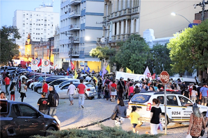CATEGORIAS protestam contra as reformas trabalhista e previdenciária