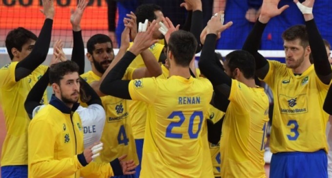 VÔLEI : Brasil garante vaga no 1º set