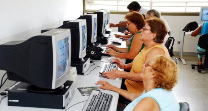 Senac Pelotas promove o curso de Informática para a terceira idade