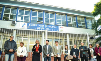 Prédio da Secretaria é reformado com trabalho de apenados