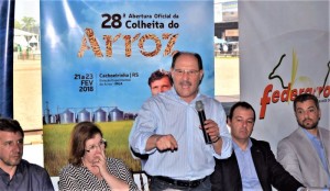 GOVERNADOR José Ivo Sartori participou do lançamento da 28ª edição, ontem, durante a Expointer