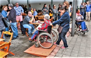 Entrega de infraestrutura de acessibilidade no Mercado