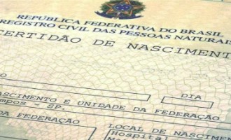 Congresso Nacional altera modelo  de registro de nascimento