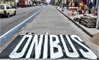 PELOTAS EM OBRAS : Pavimentação da General Osório é finalizada e concretagem do Calçadão avança