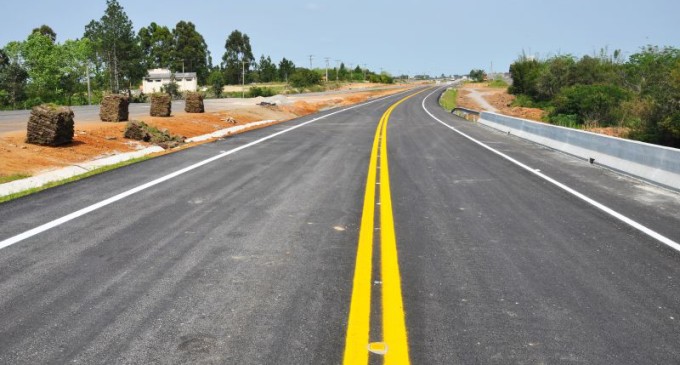 Viaduto em Turuçu é o primeiro trecho da duplicação da BR-116/RS liberado