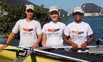 REMO DO FUTURO : Trio pelotense traz bronze do Rio