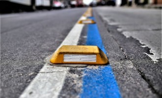 General Osório recebe tachas e tachões na sinalização