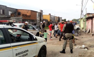 Policiamento comunitário realiza operação nos bairros