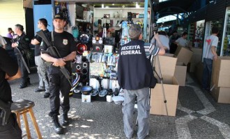 CONTRABANDO : Receita Federal bate recorde em apreensões