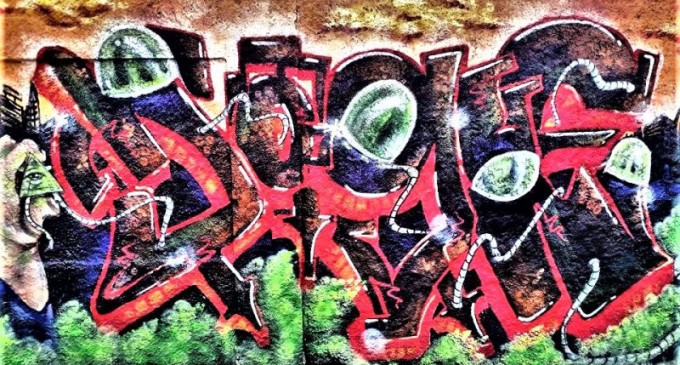 Grafite pelotense no “Meeting of Favela”
